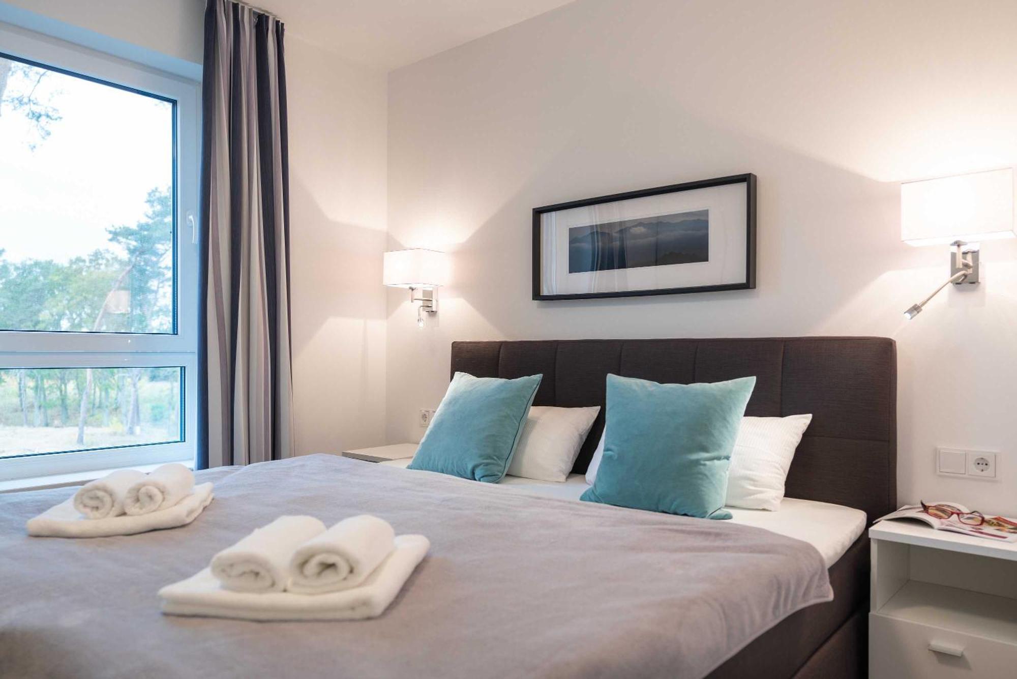 Appartement "Diamant" Mit Penthouseflair - Oase Am Haff Garz  الغرفة الصورة