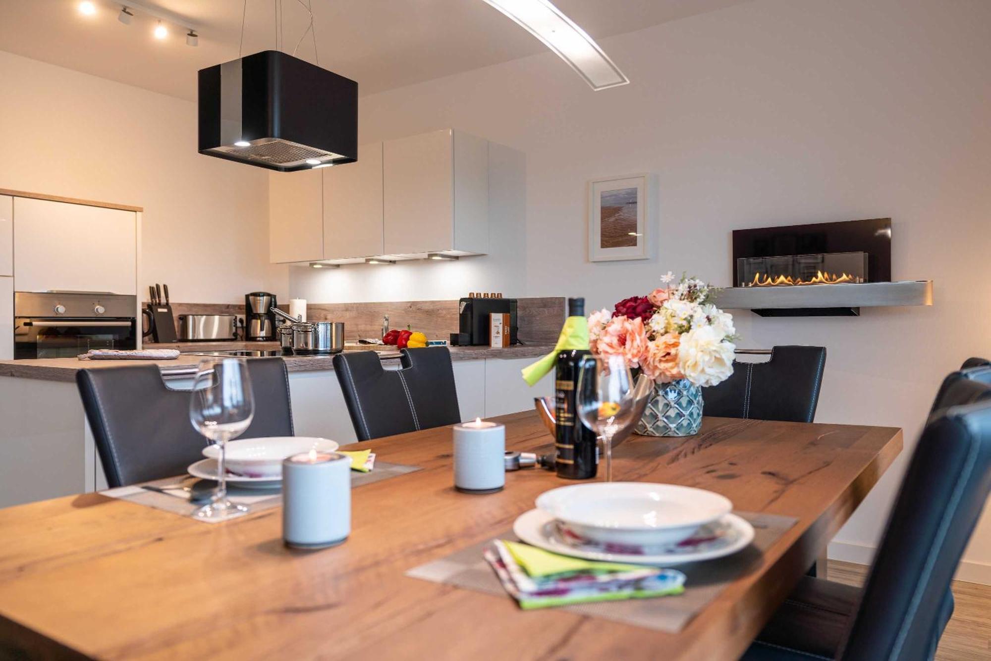 Appartement "Diamant" Mit Penthouseflair - Oase Am Haff Garz  الغرفة الصورة